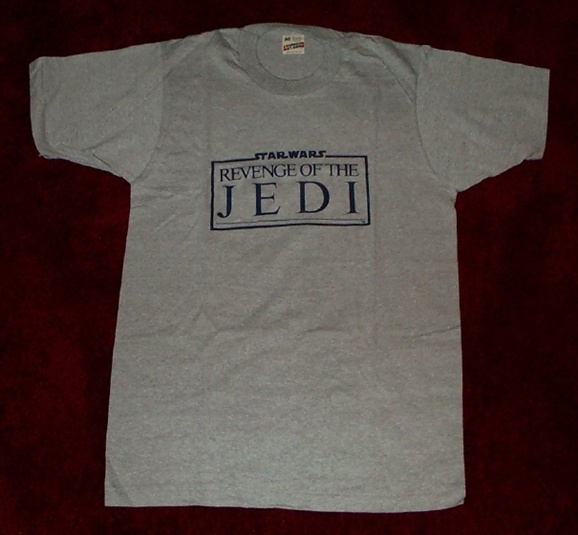 revenge of the jedi t shirt