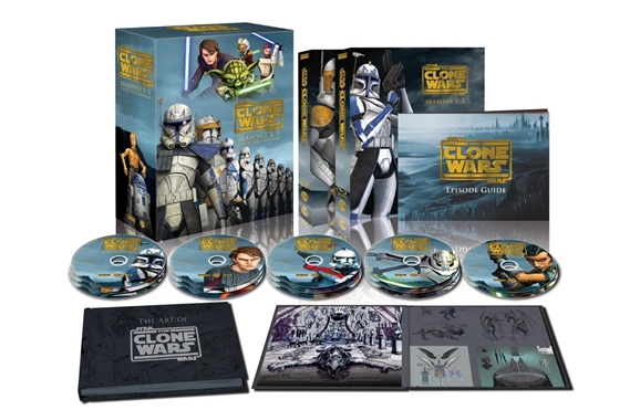 clone wars complete series dvd