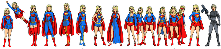 Supergirl Costume History What Are Her Most Sexy Costume Designs 