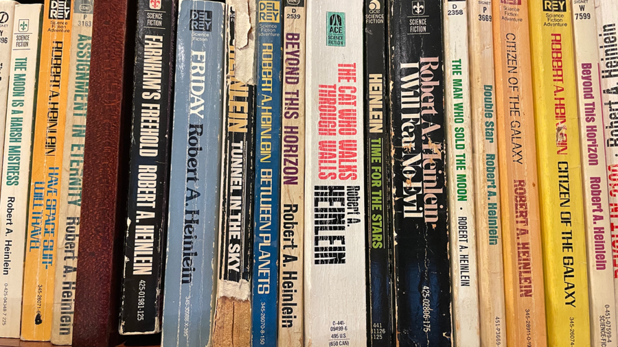 The books of Robert A. Heinlein