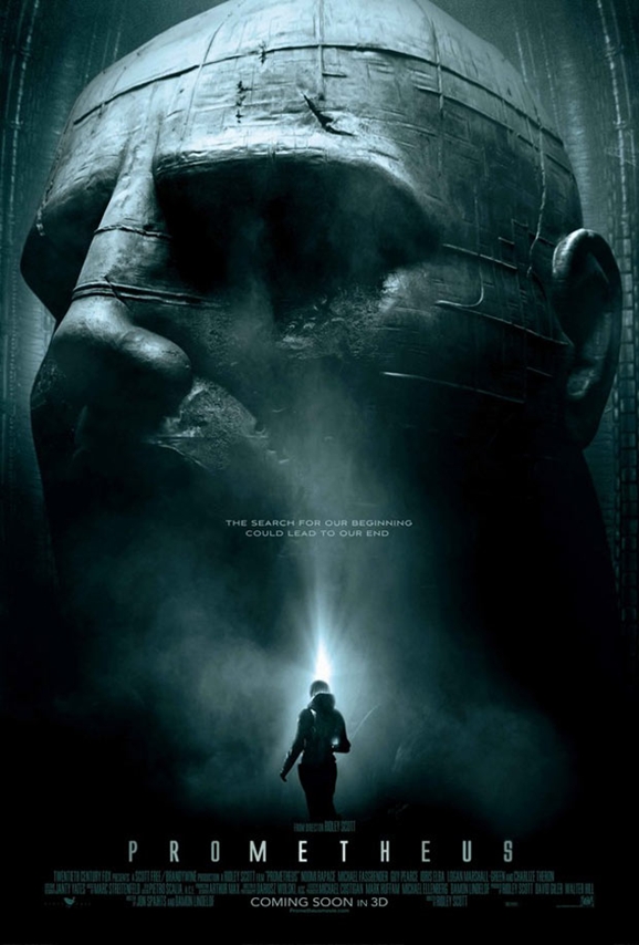 Prometheus head poster