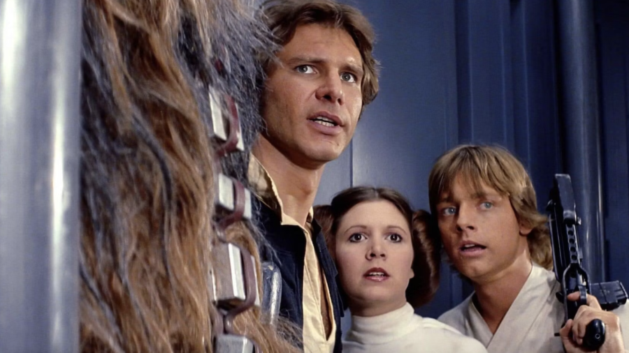 star wars  Han Solo Chewbacca