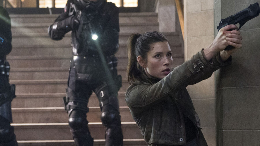 Jessica Biel in Total Recall 2012