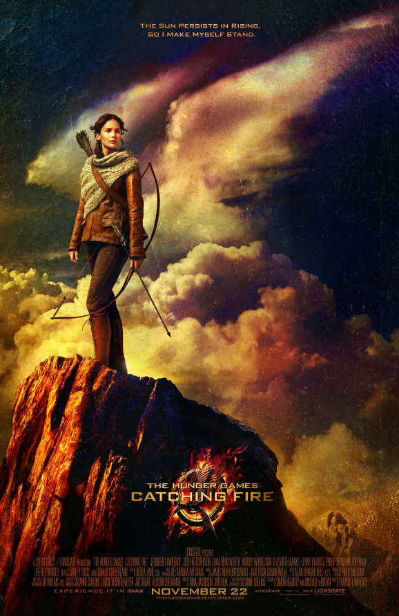 Katniss on a mountain