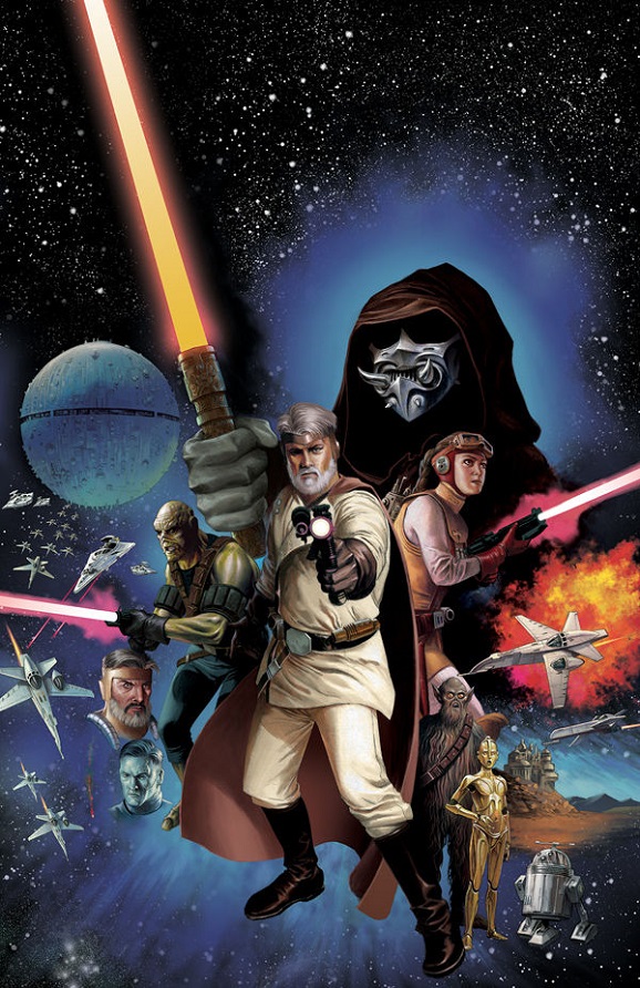 the star wars cover