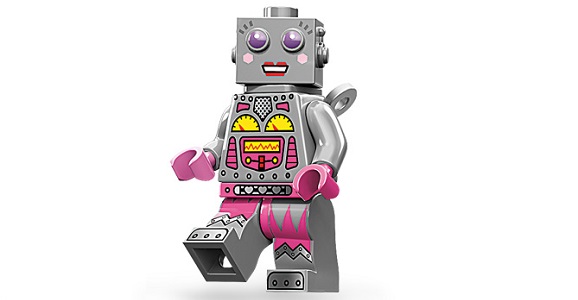 female lego robot