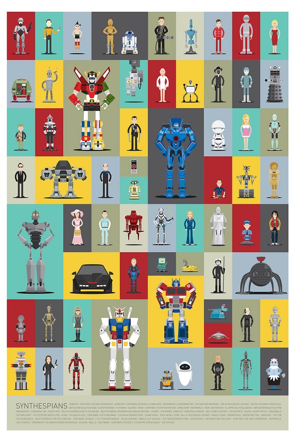 robot poster