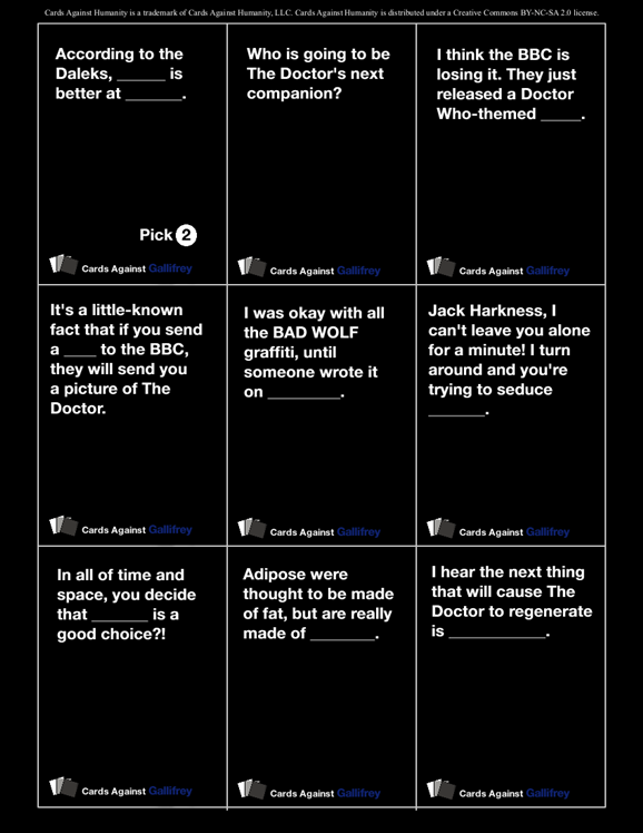 Cards Against Humanity but we're DEGENERATES. - YouTube