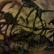 Alien Mural