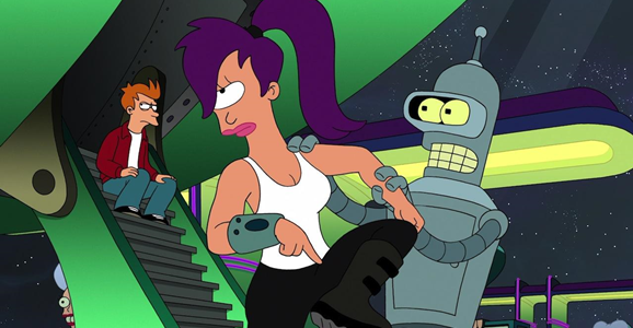 Futurama's sci-fi woman