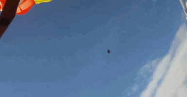 skydiver meteorite