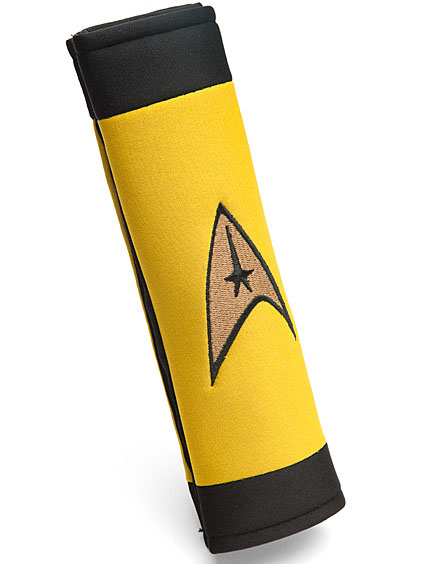 Star Trek Delta Logo Seat Belt Cover / Pad: Captain