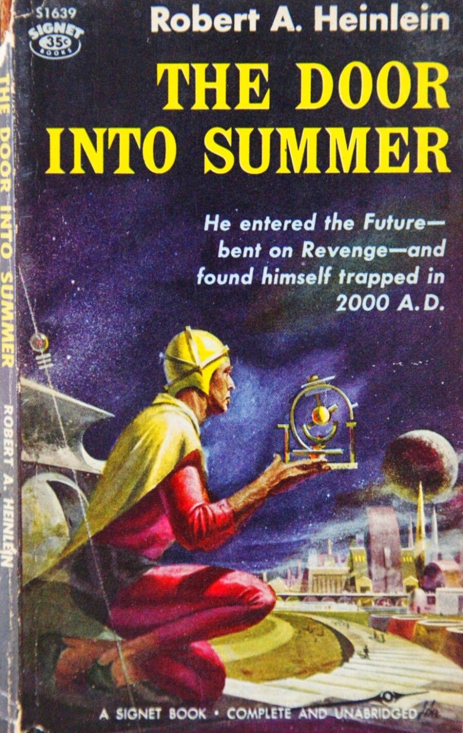 Robert A. Heinlein's The Door into Summer book