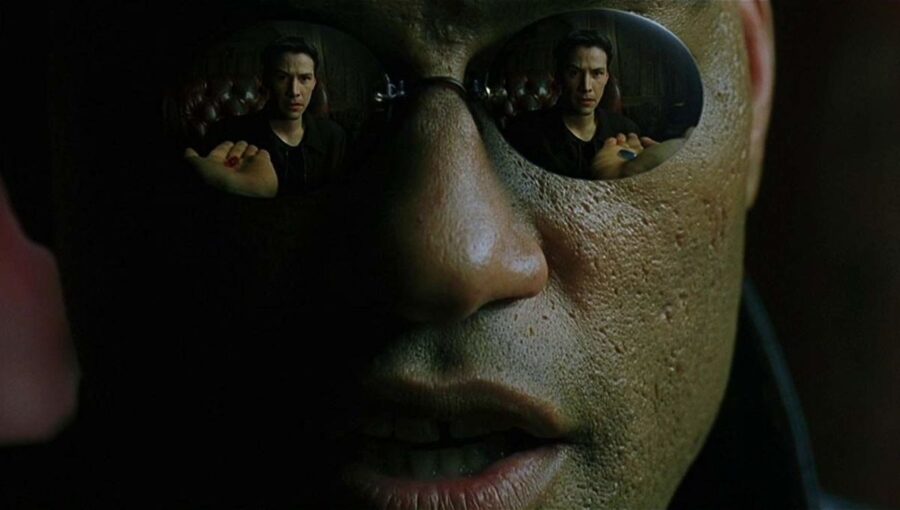 Morpheus in The Matrix