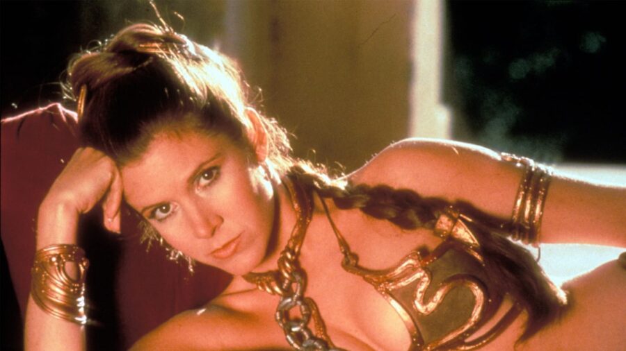 Princess Leia Gold Bikini