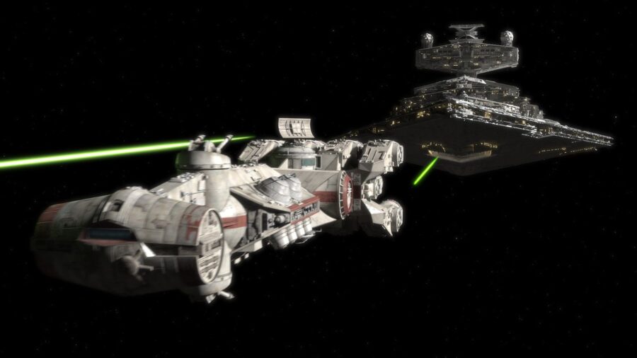 Star Wars first ship