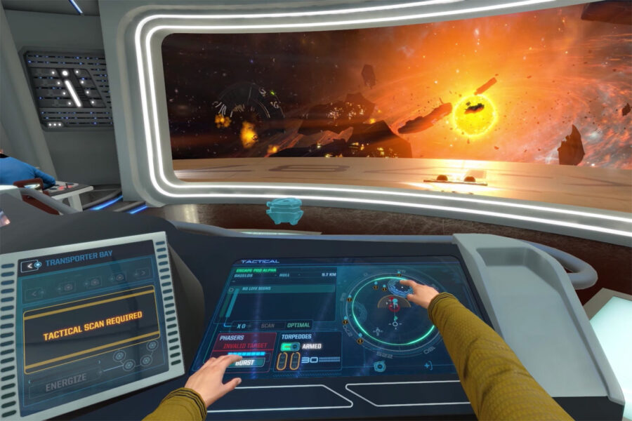 Star Trek VR game