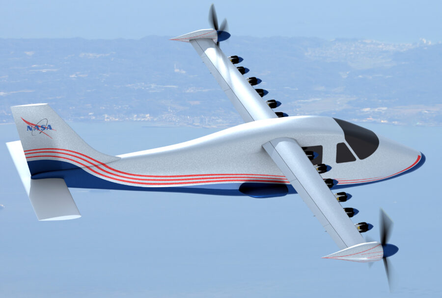 NASA electric plane