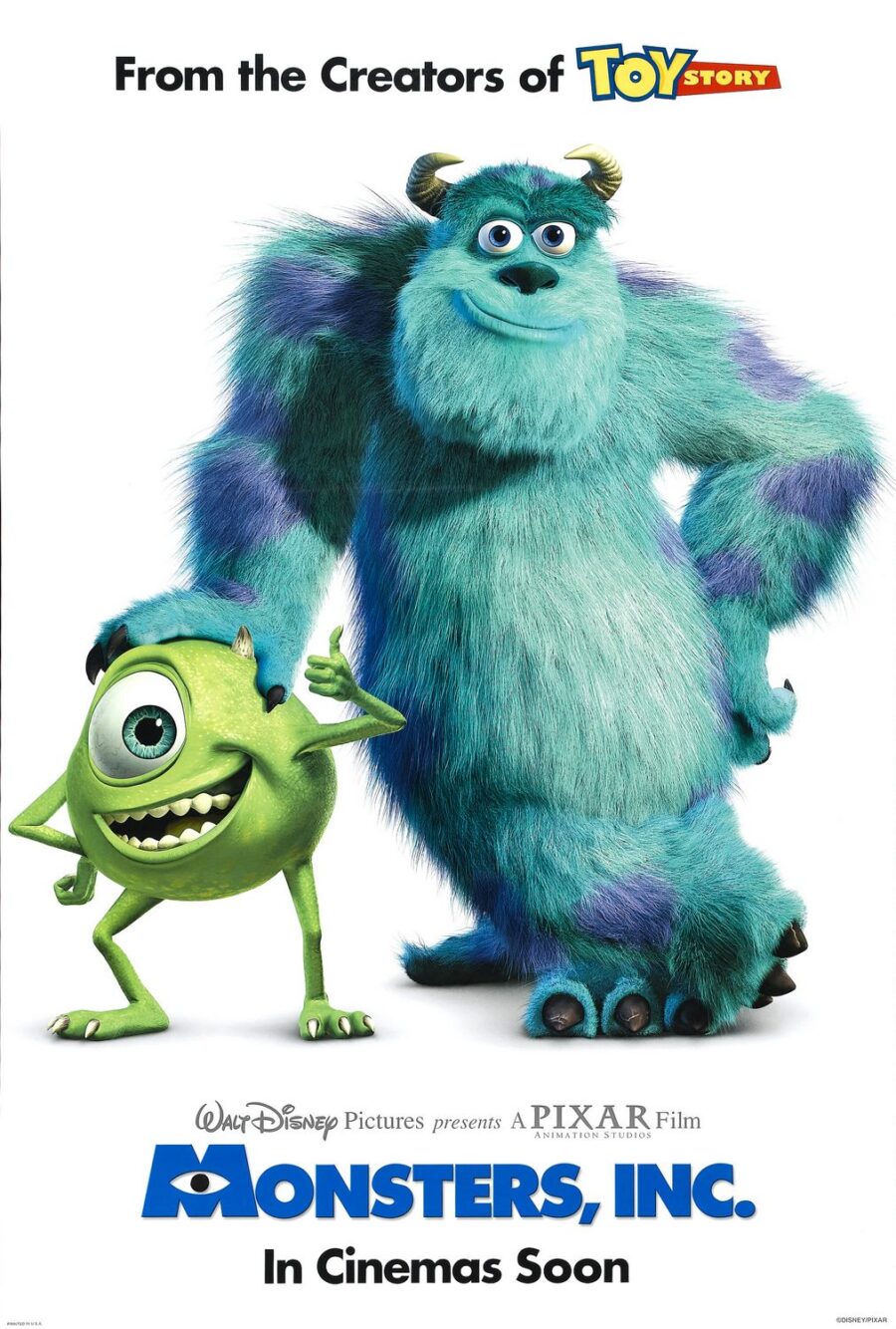 Pixar's best monster movie