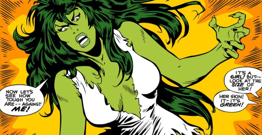 Comic Version of She-Hulk