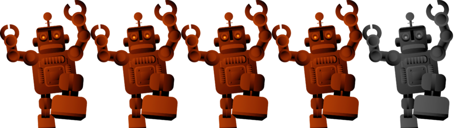 4 robots