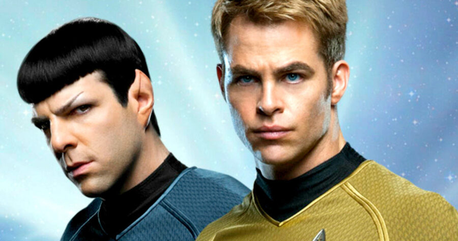 Kirk and Spock