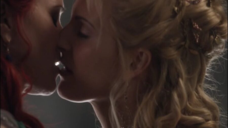 Spartacus Lesbian Scene