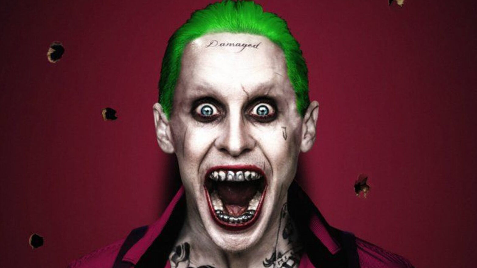 7. The Joker's blonde hair in the film "Suicide Squad" - wide 8