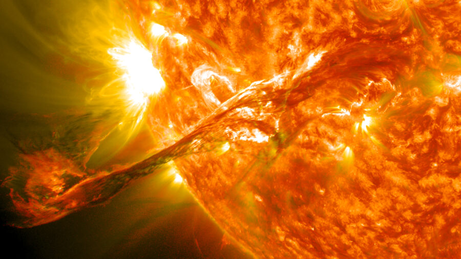 sun storm Solar Flares