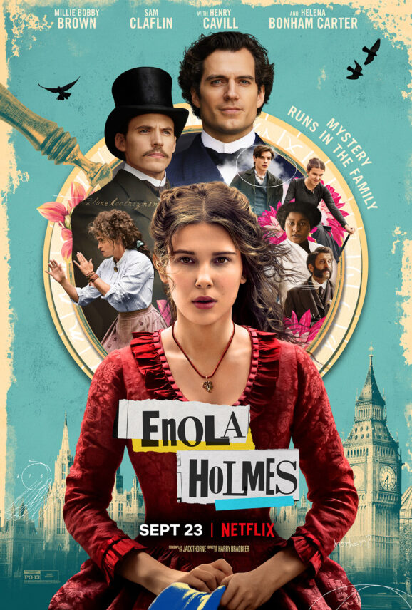 Enola Holmes: See Henry Cavill As Sherlock In The First Trailer