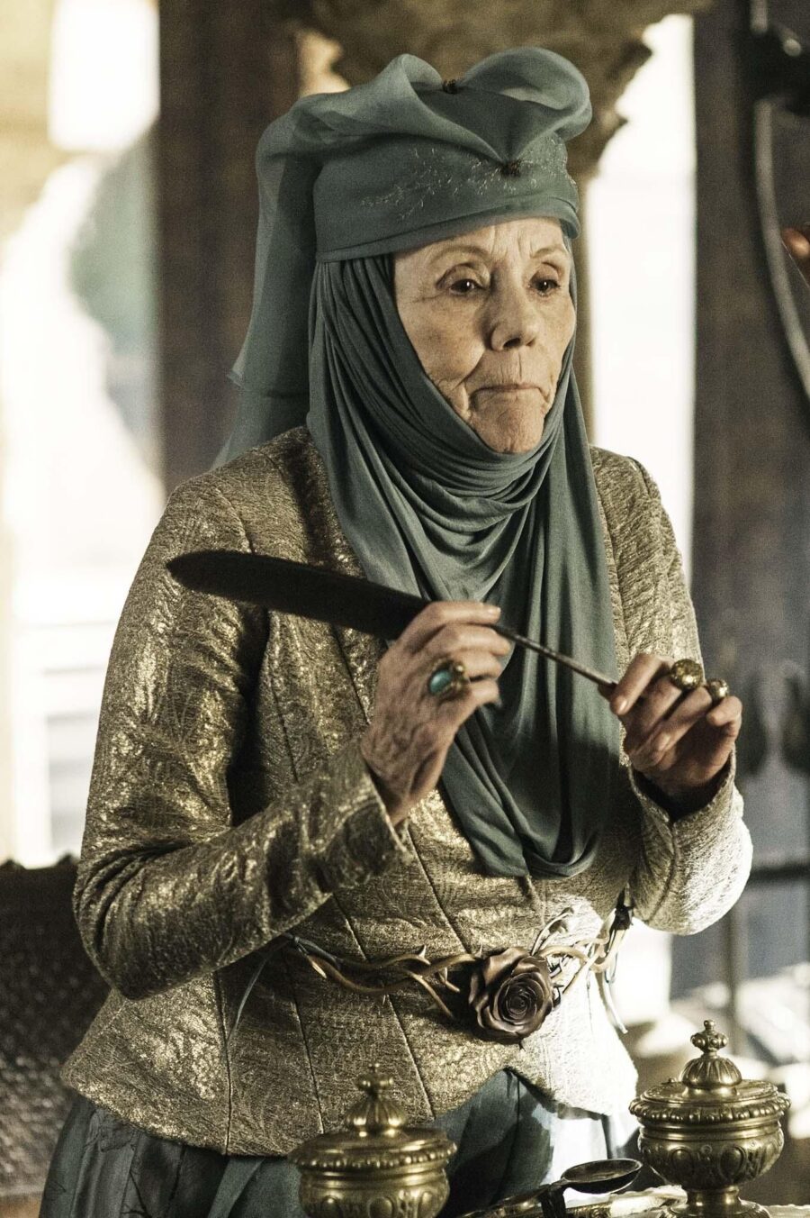 Diana Rigg on Game of Thrones