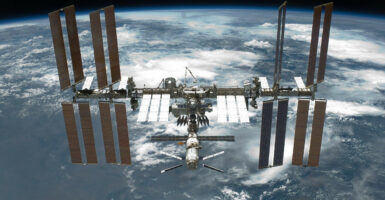 international space station feature