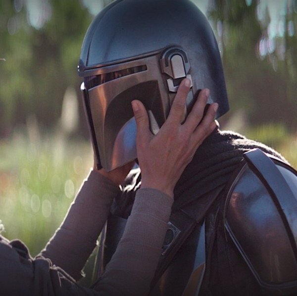 The Mandalorian helmet