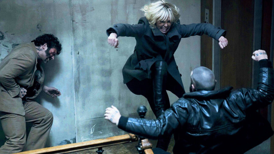 atomic blonde fight scene