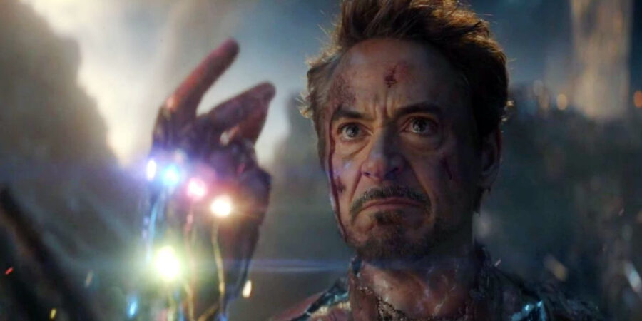 iron man snap infinity gauntlet endgame robert downey jr