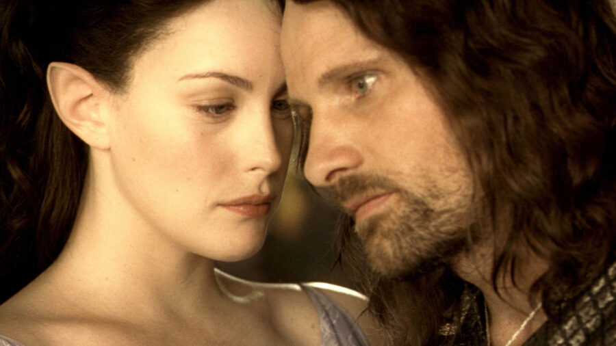 lord of the rings arwen aragorn