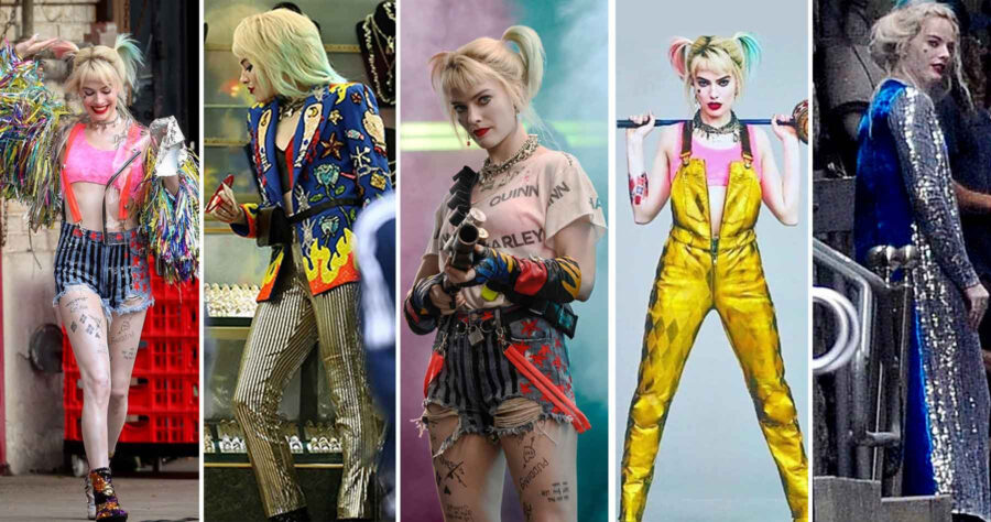 margot robbie birds of prey harley quinn costumes