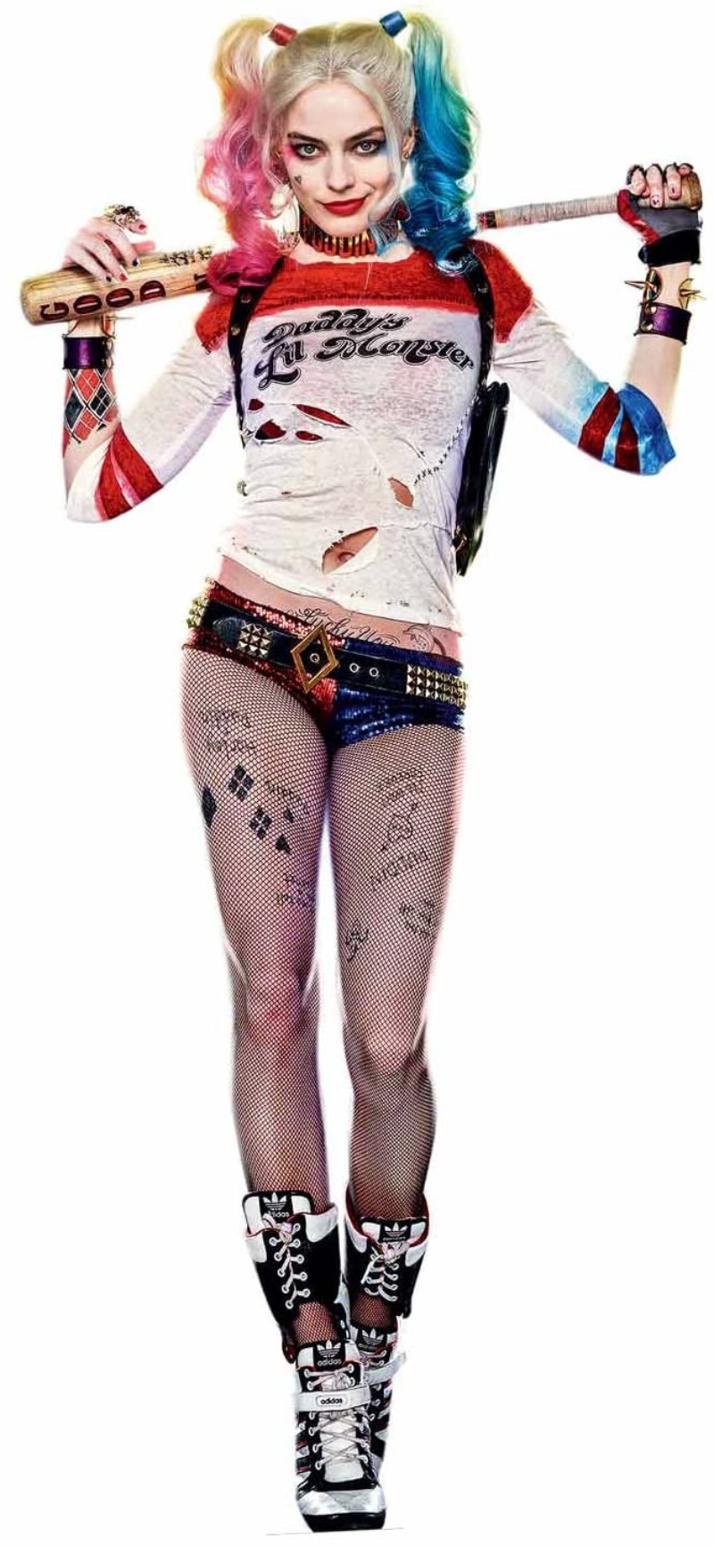 Harley Quinn Costume Details about   Suicide Squad 