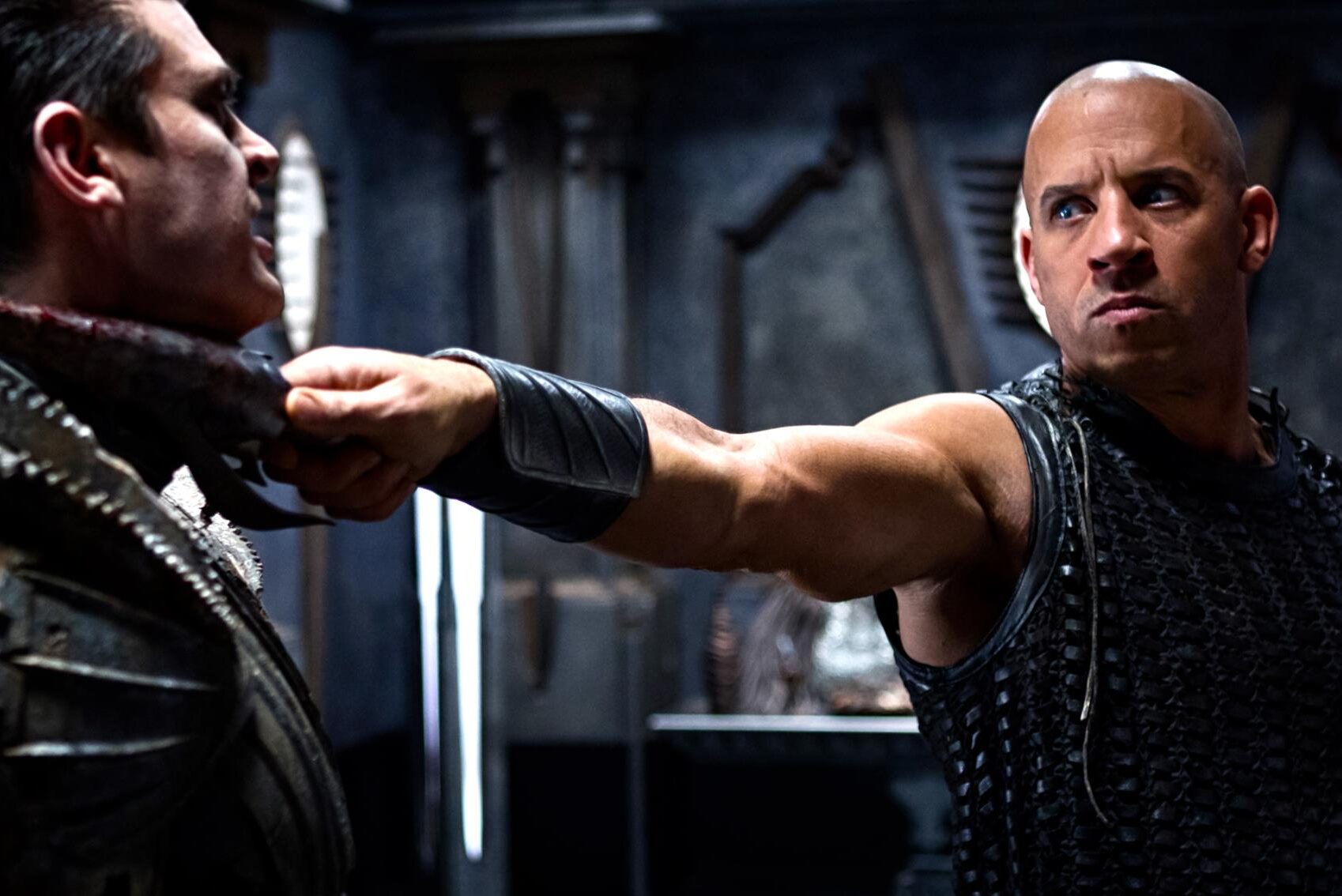 Vin Diesel Karl Urban Riddick