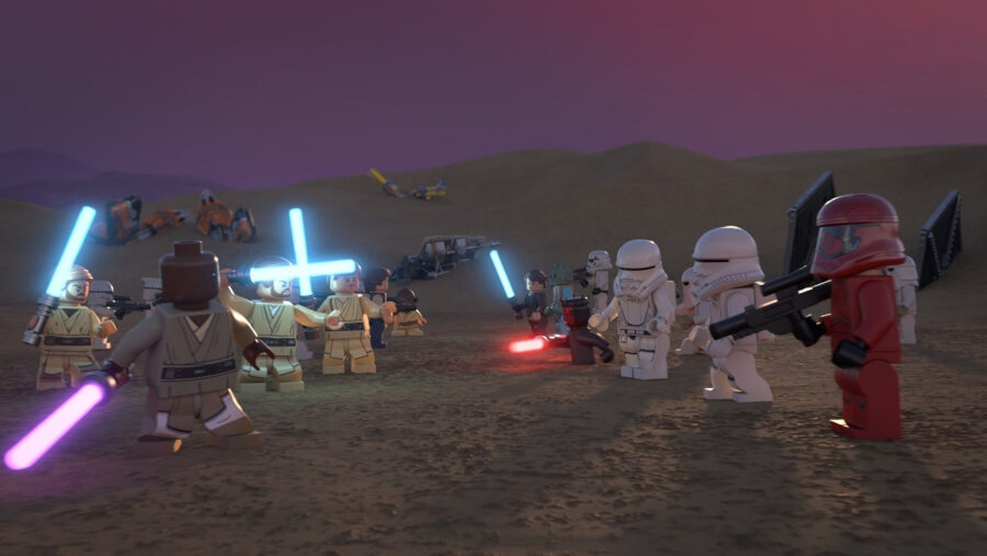 LEGO Star Wars Holiday Special fight