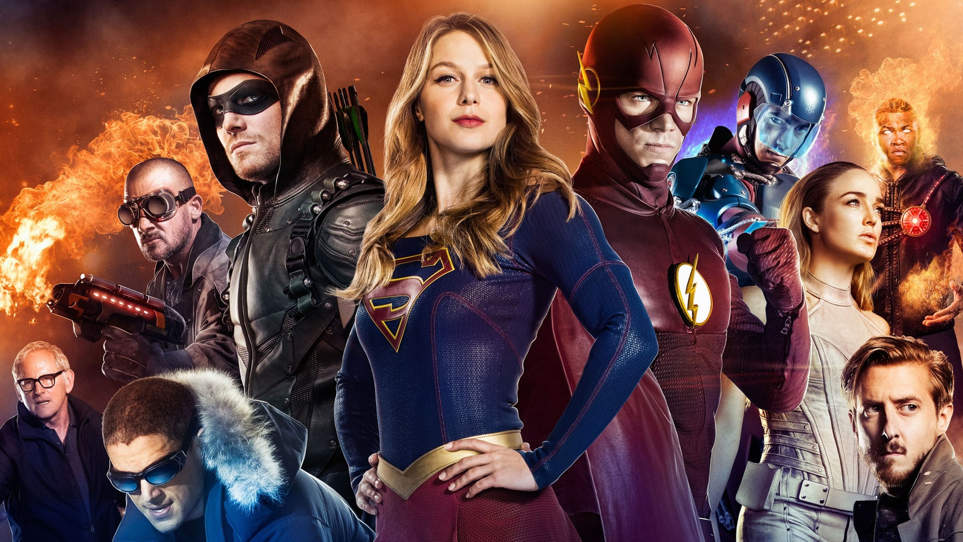 arrowverse the cw