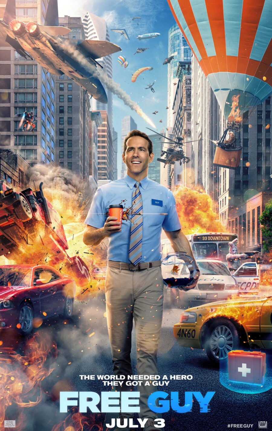 free guy ryan reynolds