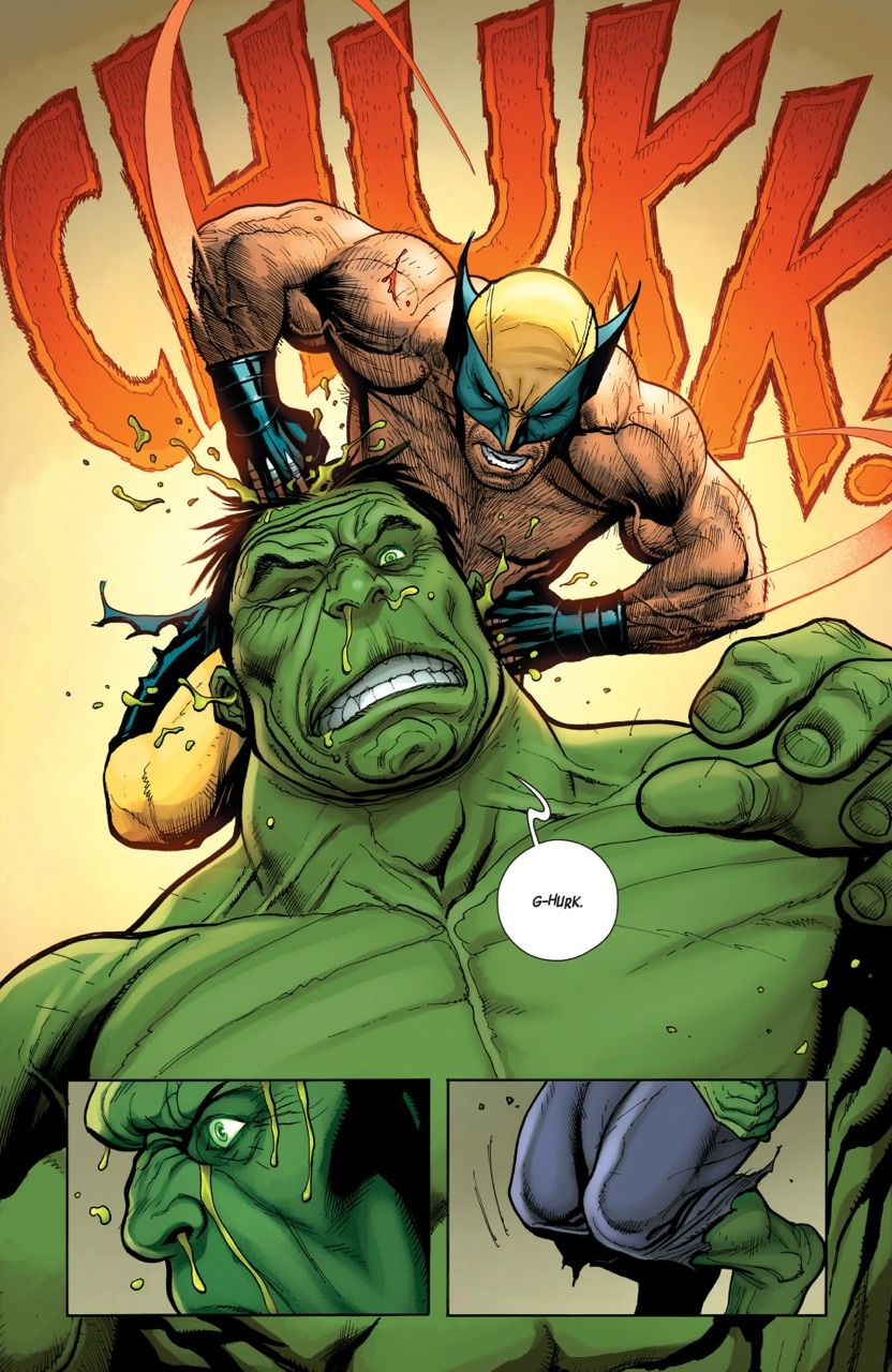 Hulk Vs. Wolverine