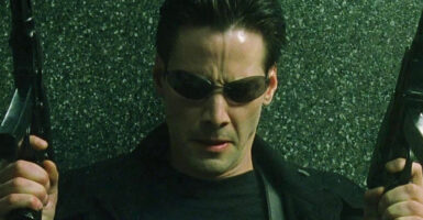 Keanu Reeves matrix 4 plot