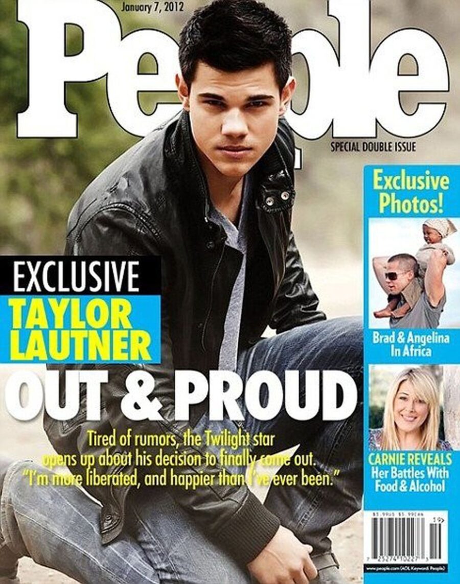 Taylor Lautner gay