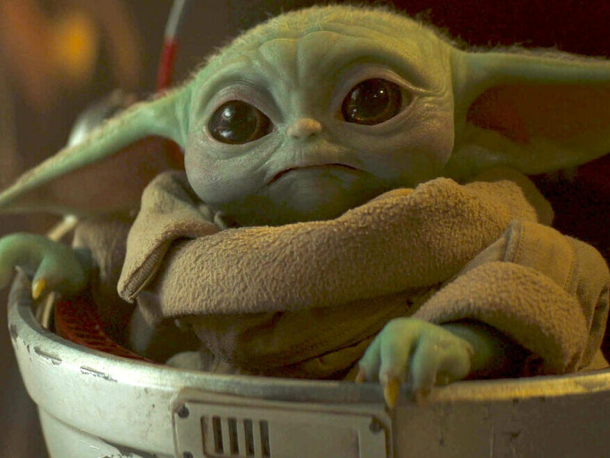 Mandalorian Baby Yoda giancarlo esposito