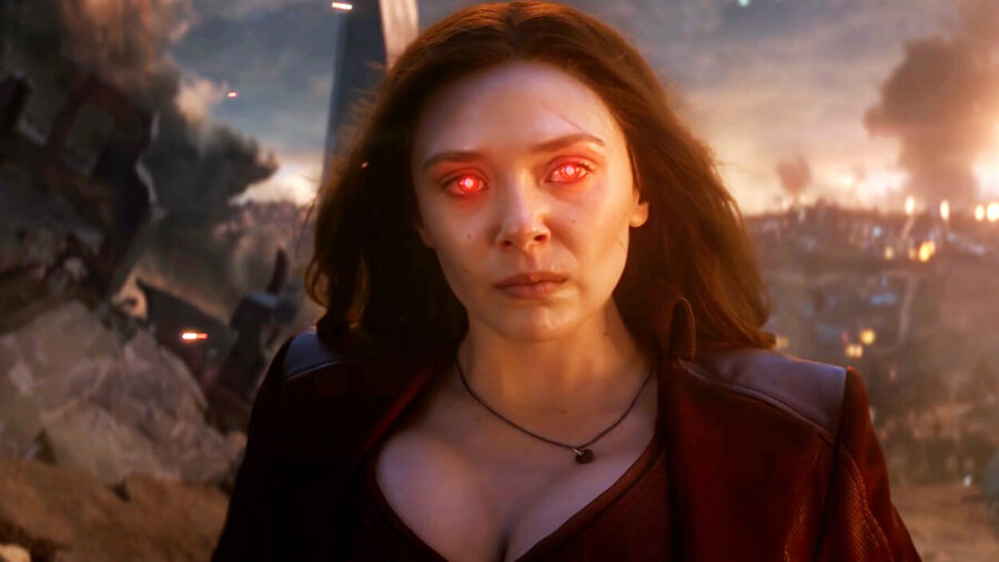 elizabeth olsen scarlet witch avengers