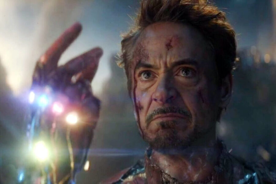 iron man snap infinity gauntlet endgame robert downey jr