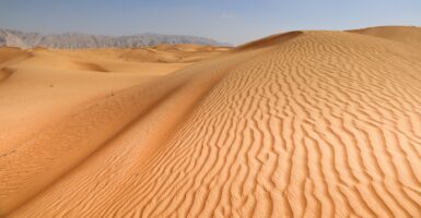 sand shortage desert