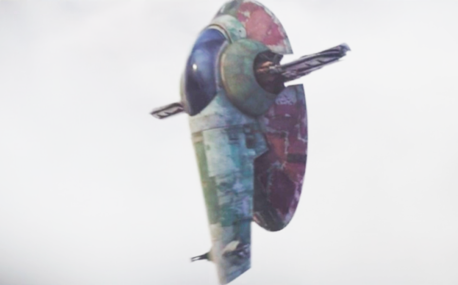 slave I in The Mandalorian